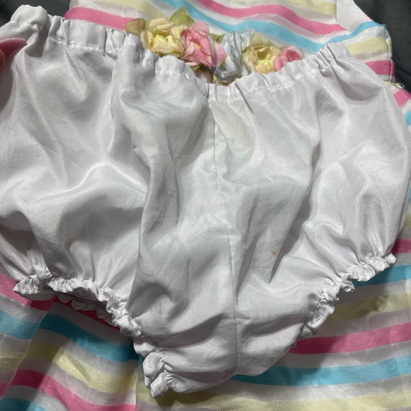 Baby Girl Spring/Summer Sleeveless Dress - Toddler Easter Outfit - Picture 3 of 8